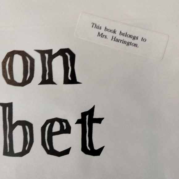 Amazon Alphabet  Book Martin Tanis Jordan Paperback Large Picture Book - Picture 9 of 9